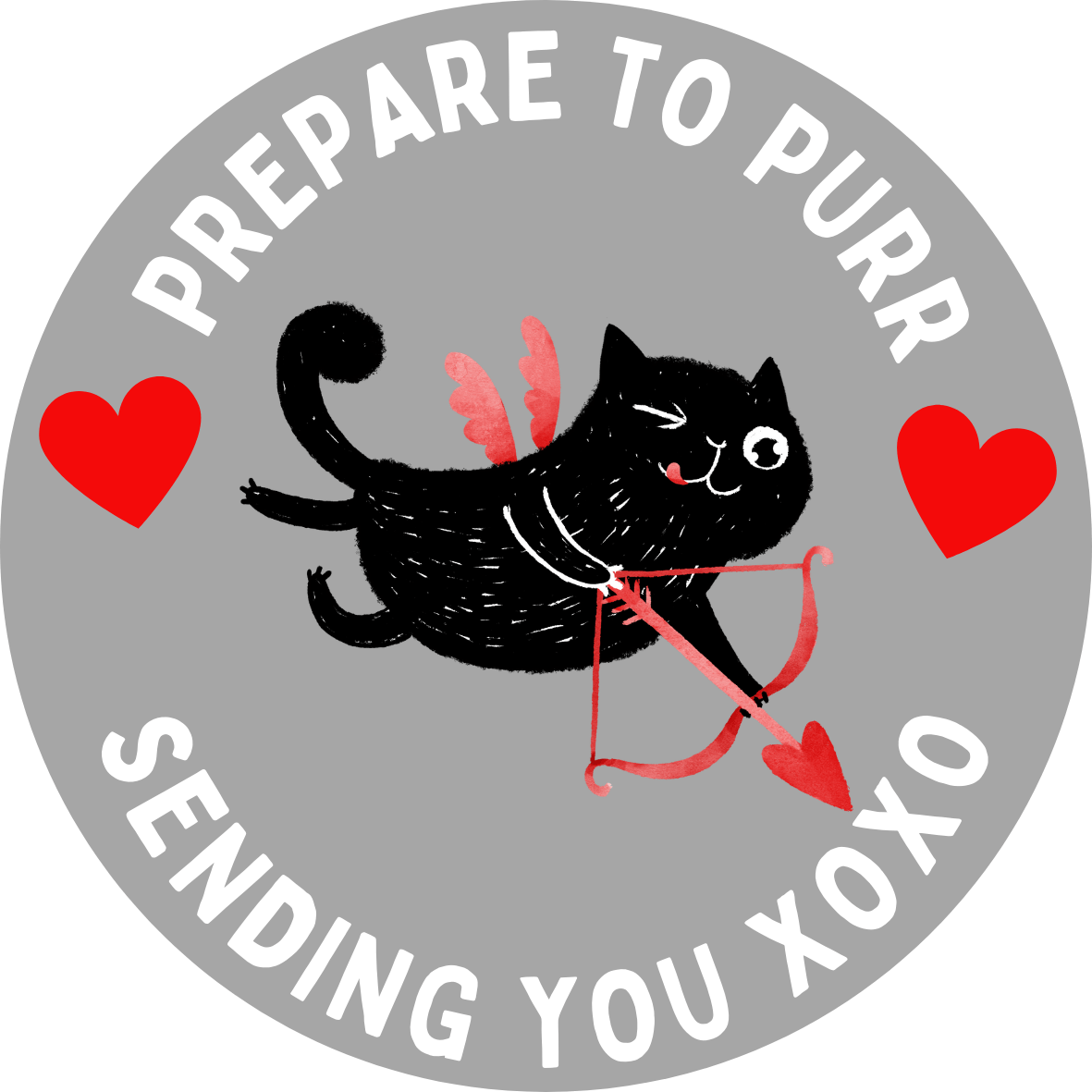 Cat Valentine Sticker |  Prepare To Purr