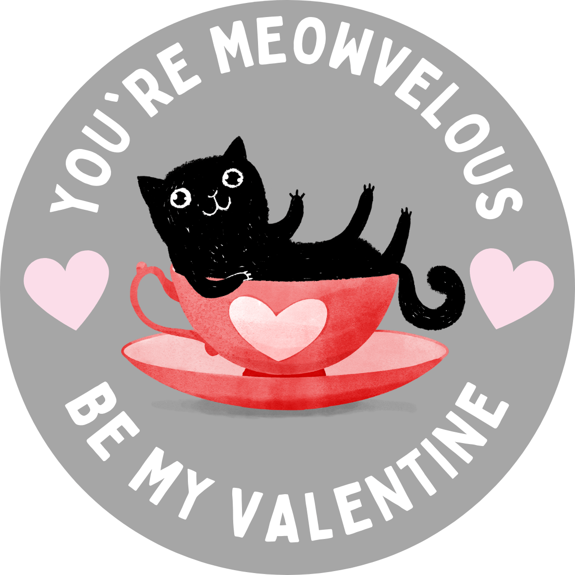Cat Valentine Sticker | You're Meowvelous