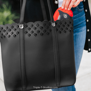 Paw Lace Market Tote | Cat Tote