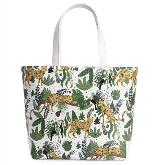 Cheetah Cat Tote_Triple T Studios